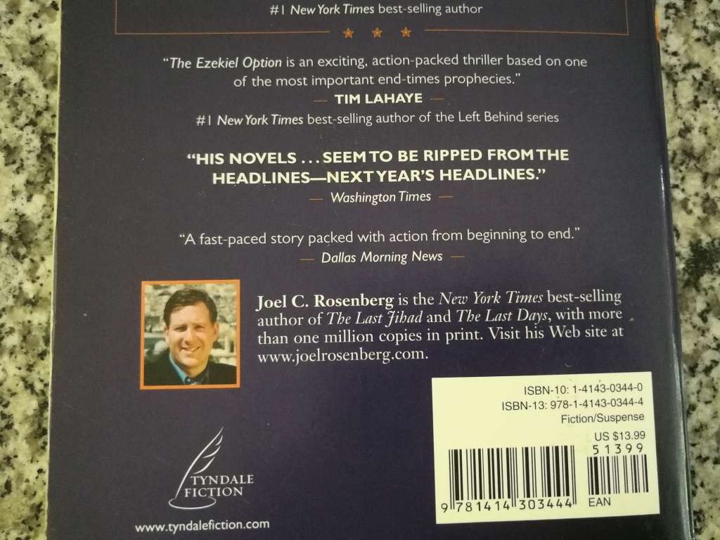 JOEL C ROSENBERG THE EZEKIEL OPTION