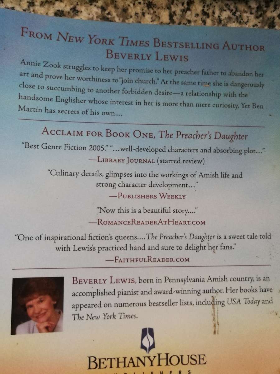 THE ENGLISHER BEVERLY LEWIS Christian books