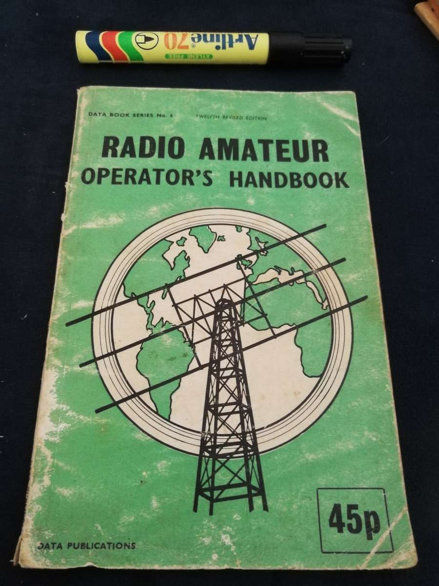 RADIO AMATEUR OPERATOR`S HANDBOOK DATA BOOK SERIES NO. 6 ( Electronics electrical  radio )