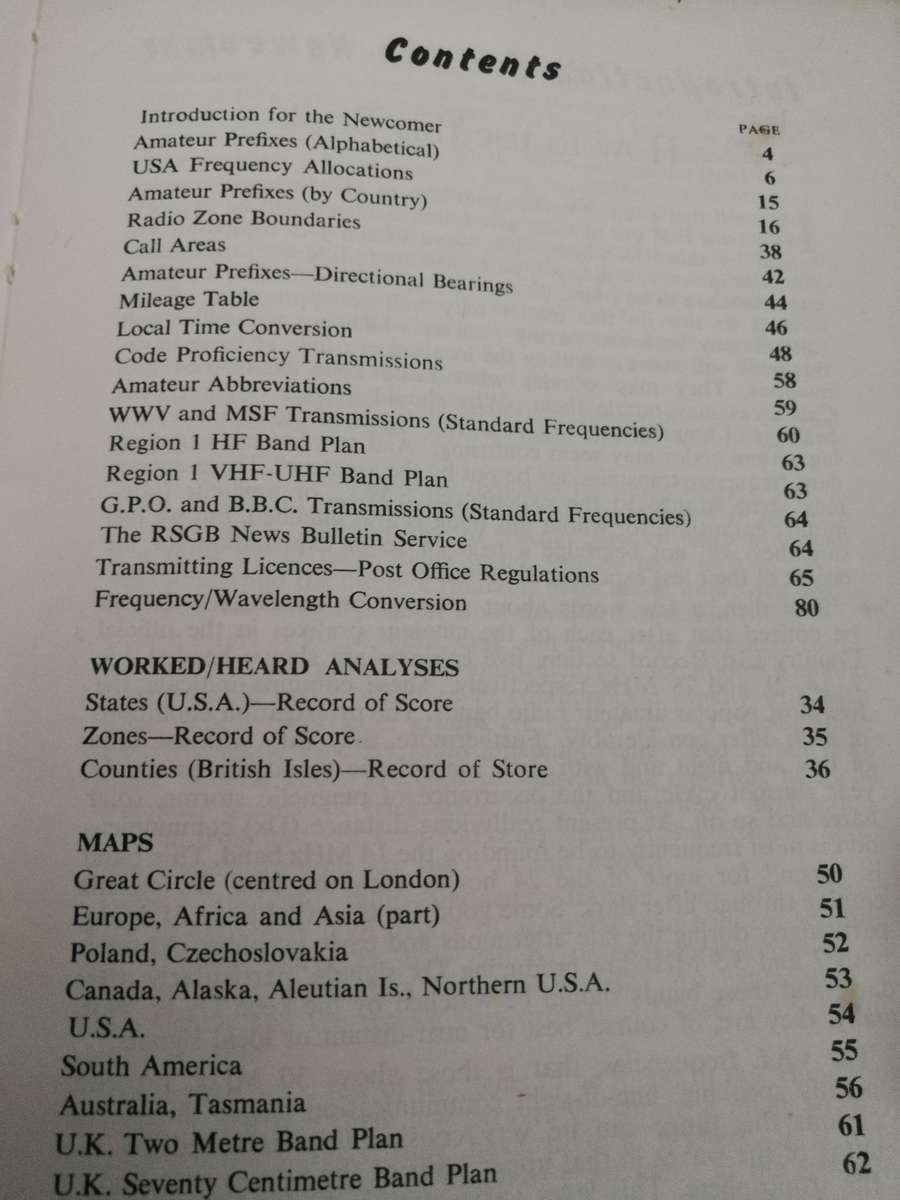 RADIO AMATEUR OPERATOR`S HANDBOOK DATA BOOK SERIES NO. 6 ( Electronics electrical  radio )