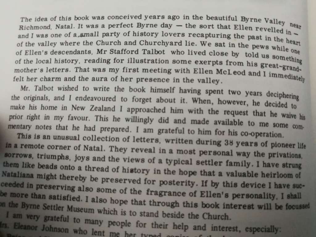 DEAR LOUISA History of a Pioneer Family in Byne Valley NATAL 1850 -1888 Dr RUTH E GORDON