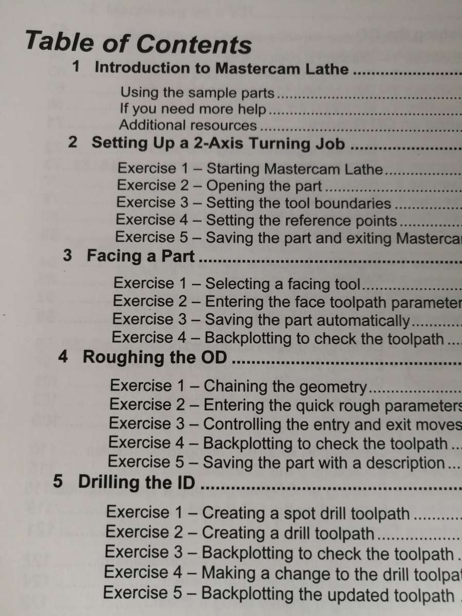 MASTERCAM LATHE TUTORIAL Version 9.1 SP2  Inch version Mastercam CNC Software
