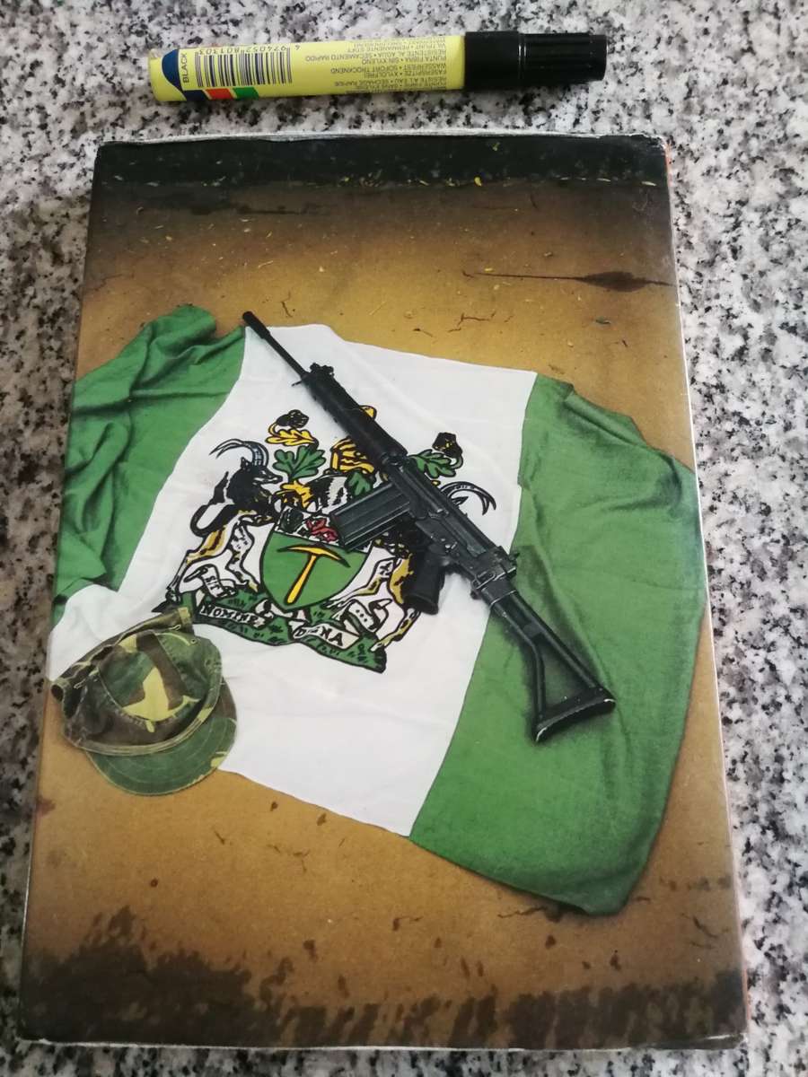 RHODESIAN SECURITY FORCES BADGES AND INSIGNIA 1890 - 1980 A J ARNIEL (  uniforms excluding clothing