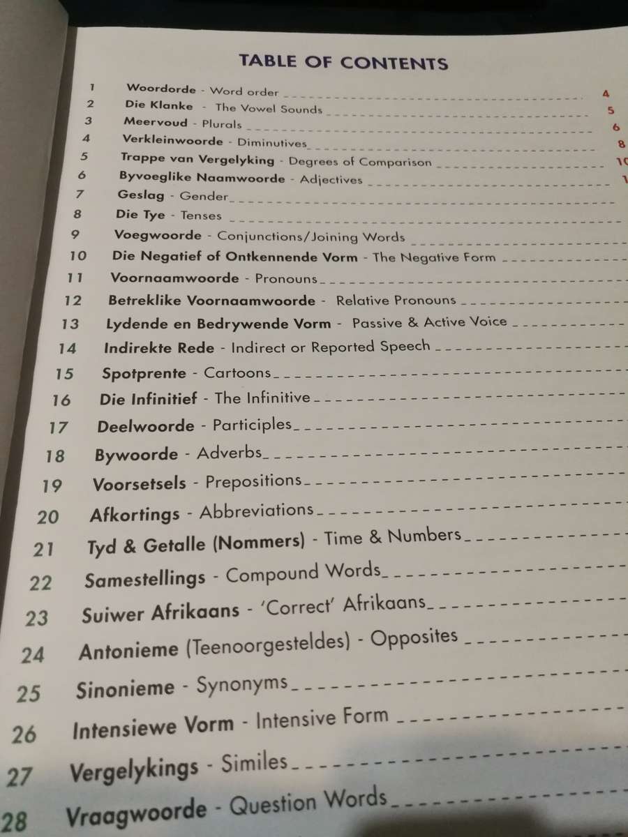 AFRIKAANS HANDBOOK & STUDY GUIDE For English Students SENIOR PRIMARY TO MATRIC BERYL LUTRIN