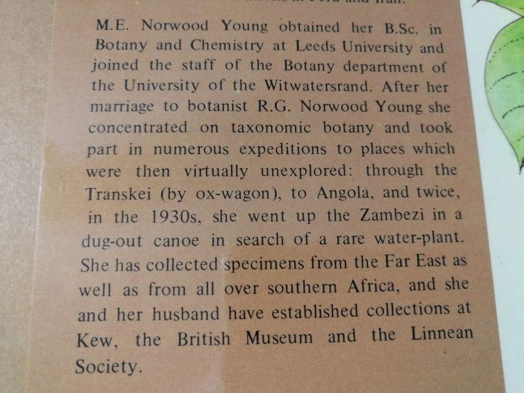 Reserved for Kelly FOOD FROM THE VELD Edible Plants from the Southern Africa F W FOX & M E NORWOOD