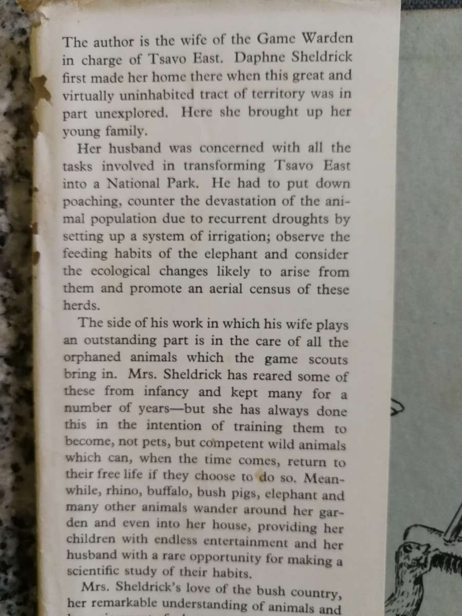 The Orphans of Tsavo by Daphne Sheldrick