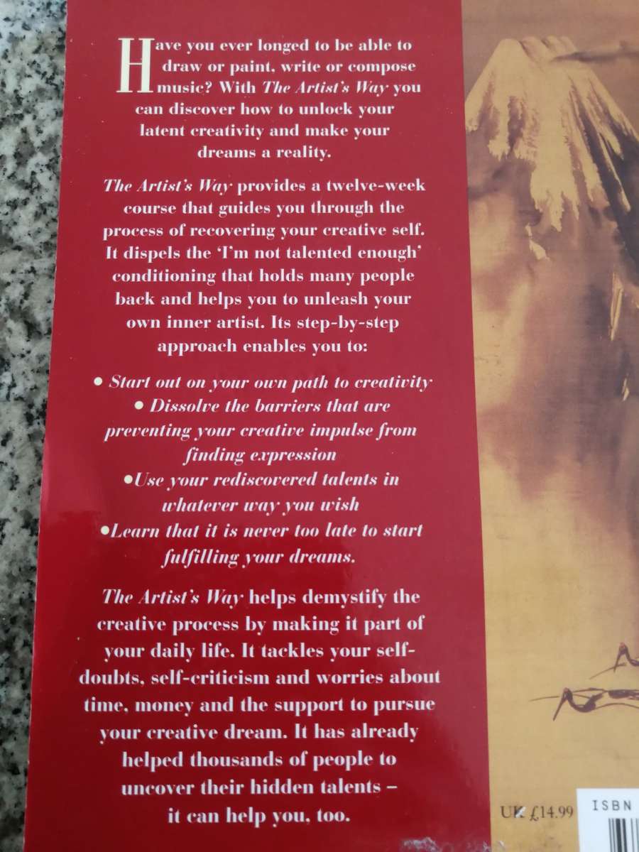 THE ARTISTS WAY Course in Discovering  & Recovering your Creative Self JULIA CAMERON  The Artist`s