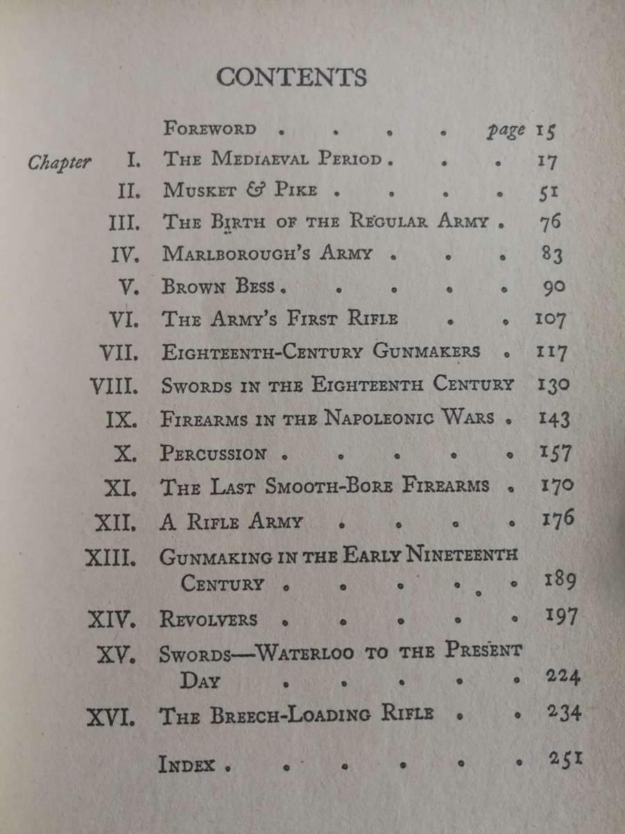 WEAPONS OF THE BRITISH SOLDIER COL. H C B ROGERS  ( includes swords , bayonets )