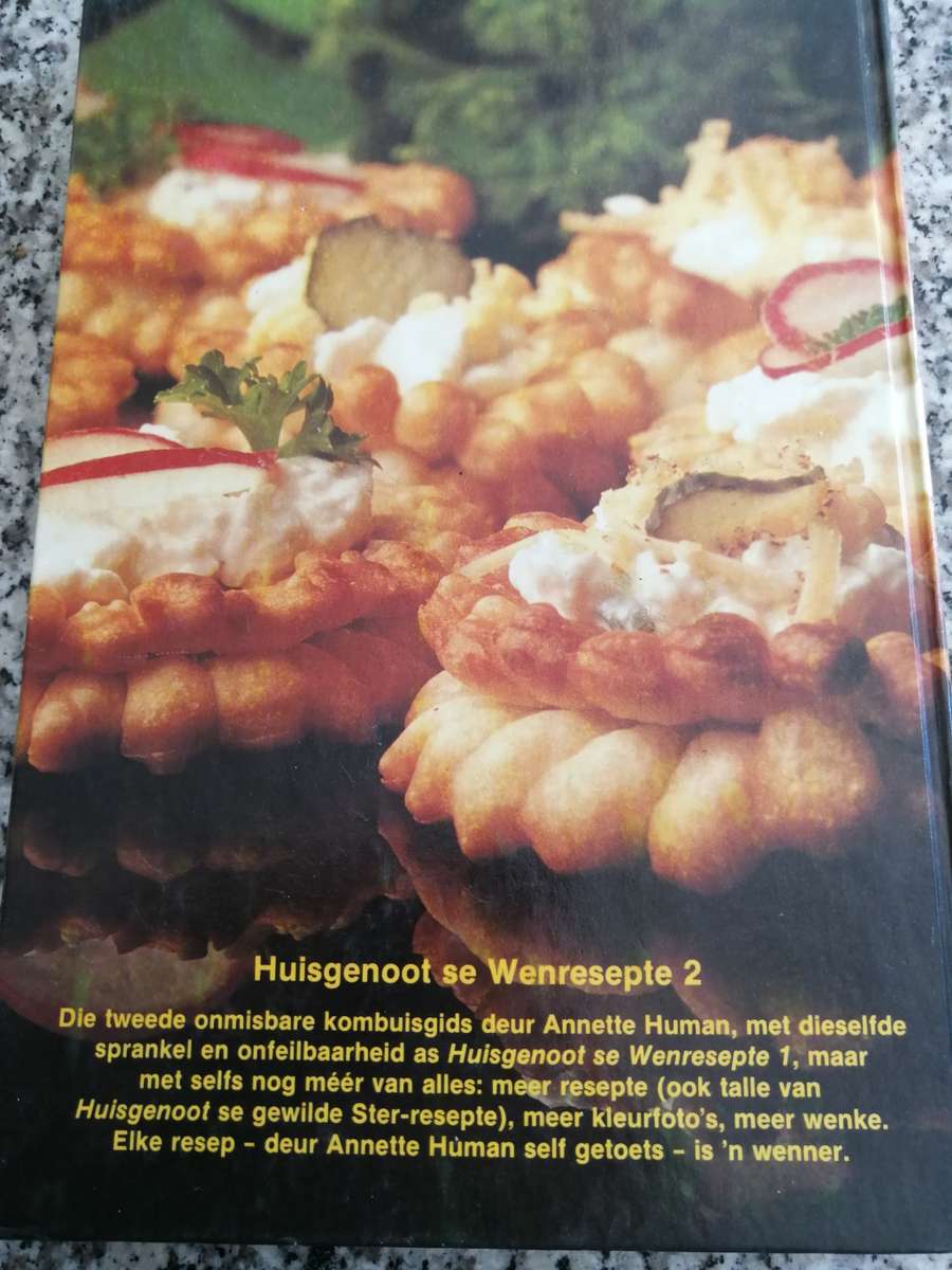 HUISGENOOT WENRESEPTE Boeke 1 tot 4 ( Vier Koekboeke Resete CARMEN NIEHAUS ANNETTE HUMAN )
