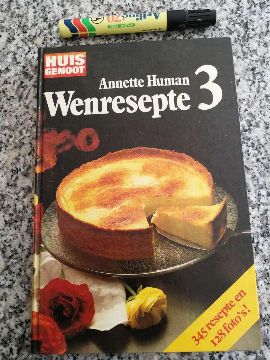 HUISGENOOT WENRESEPTE Boeke 1 tot 4 ( Vier Koekboeke Resete CARMEN NIEHAUS ANNETTE HUMAN )