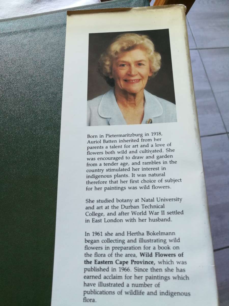 FLOWERS OF SOUTHERN AFRICA AURIOL BATTEN Limited Edition