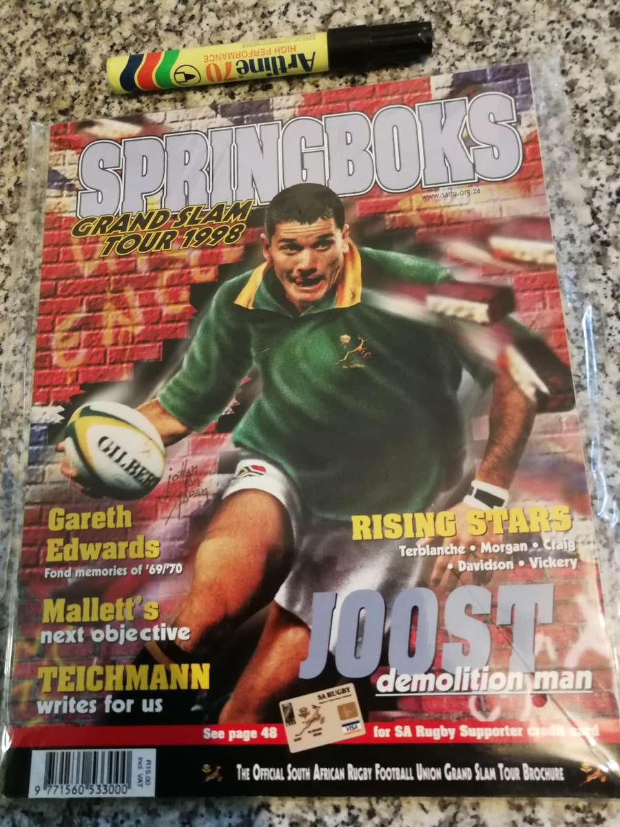 SPRINGBOKS GRAND SLAM TOUR 1998