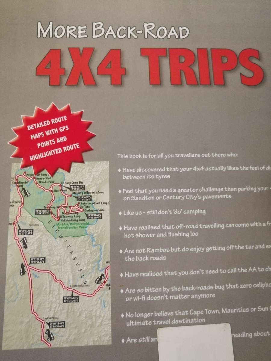 MORE BACK ROAD 4X4 TRIPS MARIELLE RENSSEN  Inc CD Map Studio  Travel in South Africa Maps
