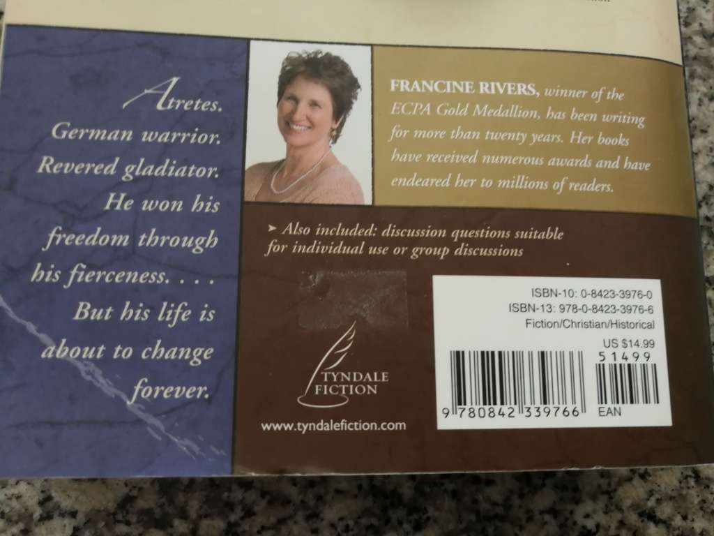 3 FRANCINE RIVERS  Books MARK of the LION SERIES  TRILOGY Books 1 2 and 3 ( complete )