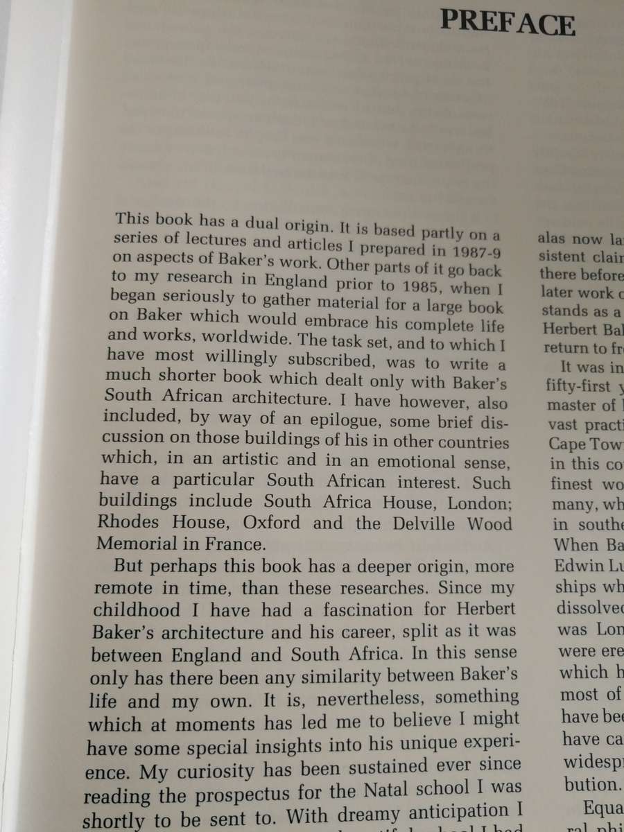 HERBERT BAKER ARCHITECTURE & IDEALISM 1892-1913 The South African Years MICHAEL KEATH