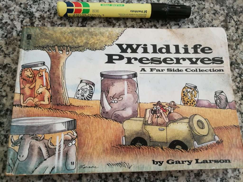 WILDLIFE PRESERVES A FAR SIDE COLLECTION  BY GARY LARSON ( Far Side Gallery Comics )