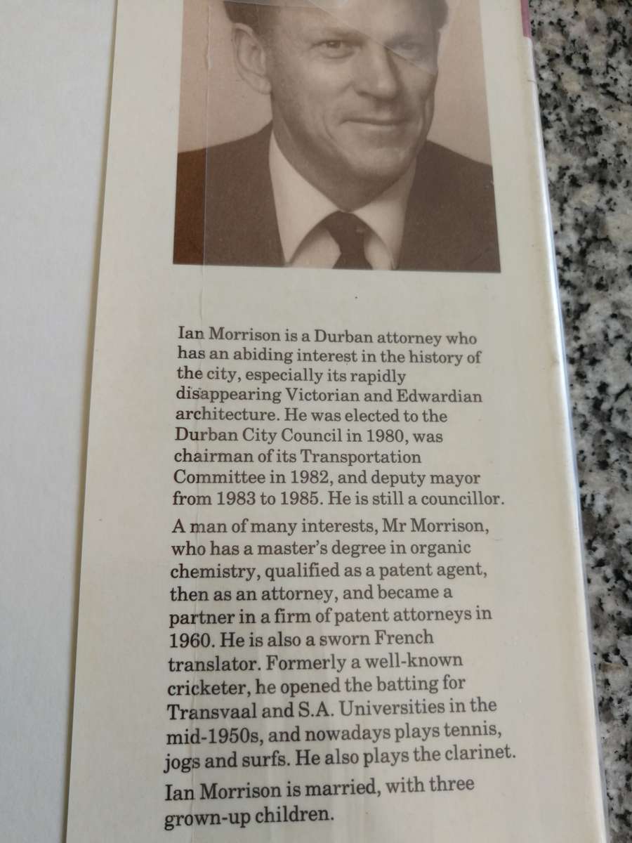 DURBAN A PICTORIAL HISTORY IAN MORRISON