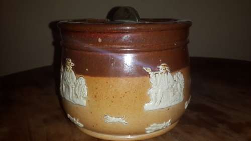 Royal Doulton tobacco jar