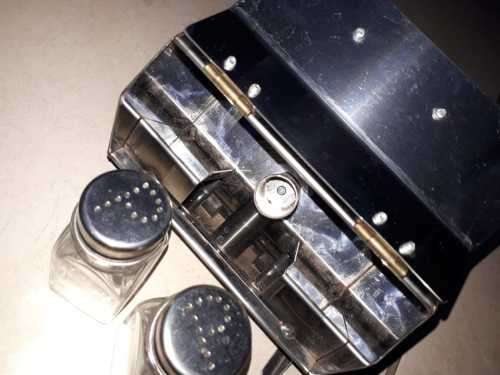 MINI Spitbraai Salt & Pepper / Toothpick Holder