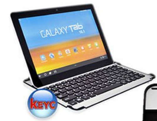 Samsung Galaxy tab 10.1 Keyboard and aluminium case FREE DELIVERY!!!