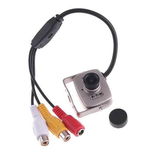 Wired Mini Camera Monitor Security System CMOS Micro Monochrome Color