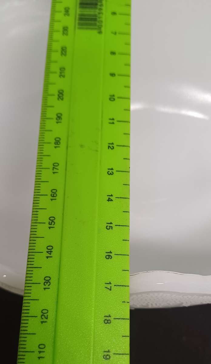 Milk glass bowl on feet