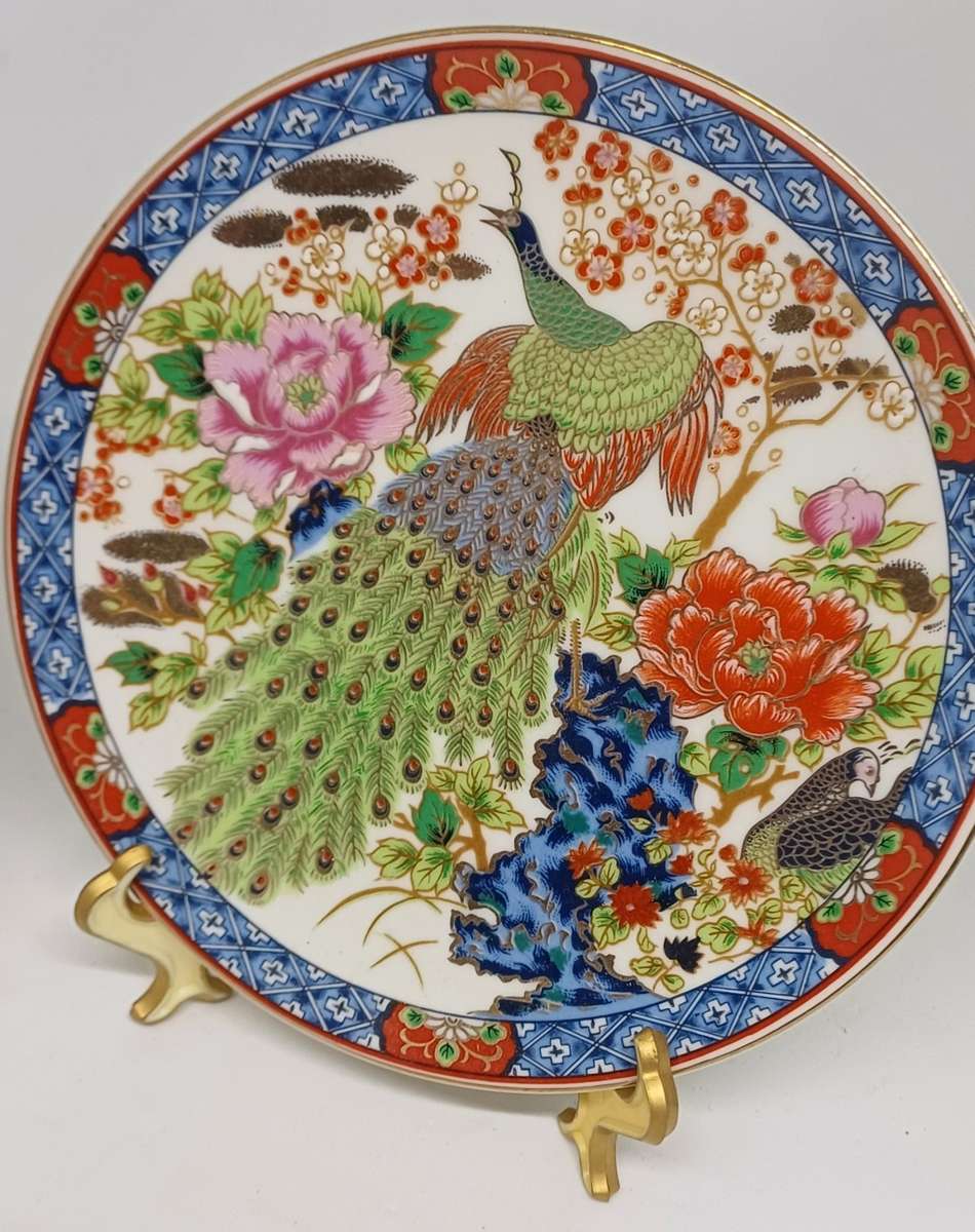 Oriental imari porcelain  display plates