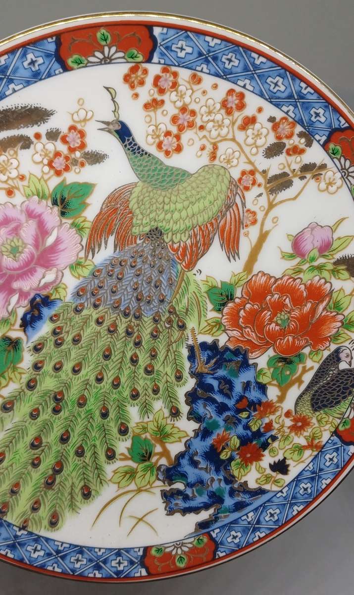 Oriental imari porcelain  display plates