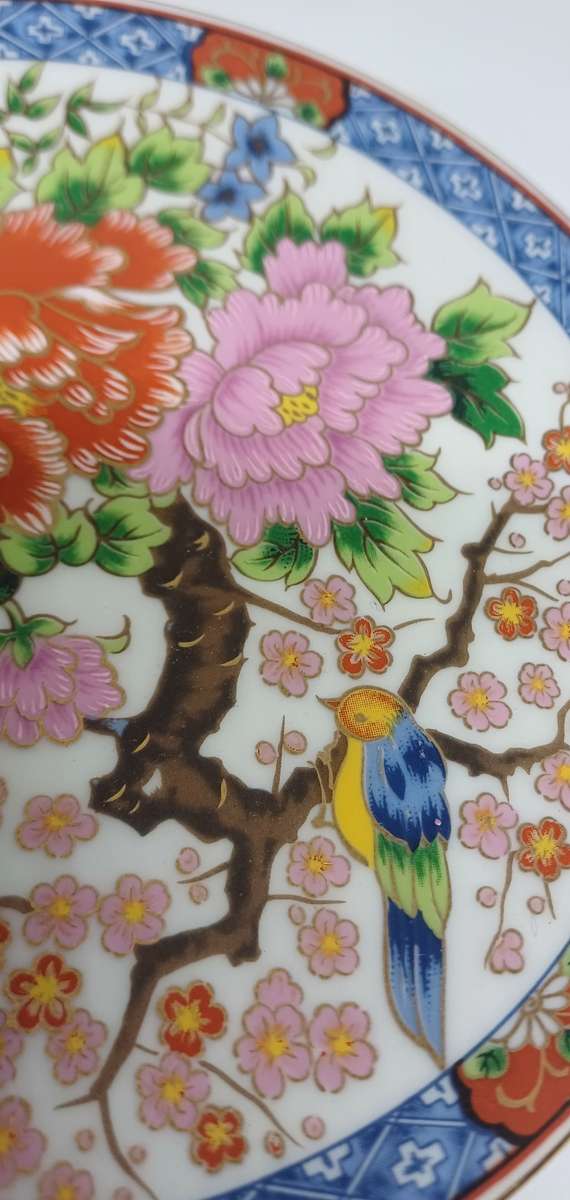 Oriental imari porcelain  display plates
