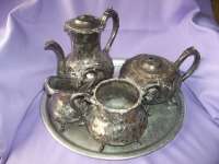 TEA AND COFFEE SET - ELECTRO PLATE