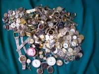 COLLECTION OF WATCH PARTS, SEIKO, BUREN, CITIZEN,ROTARY