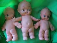 THREE KEWPIE DOLLS