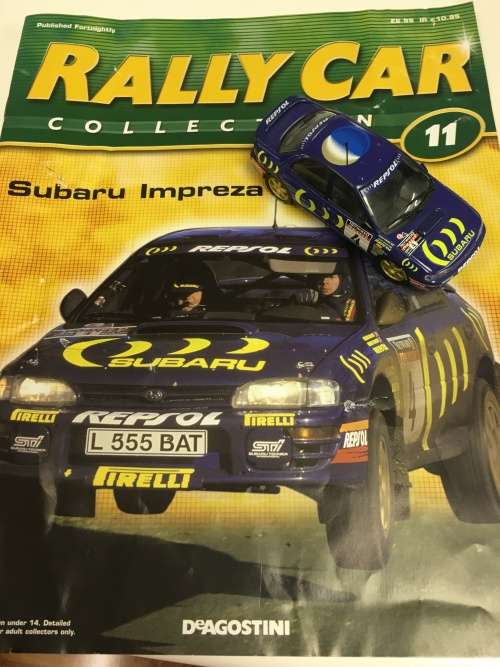 Rally car collection no 1 Subaru