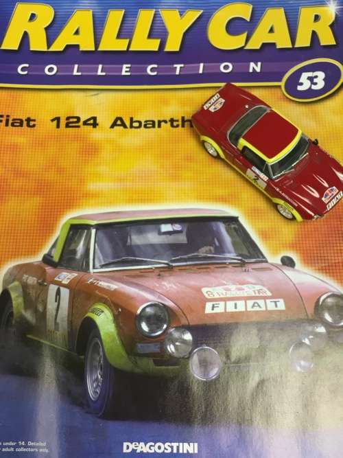 Rally car collection no  53 Fiat abarth