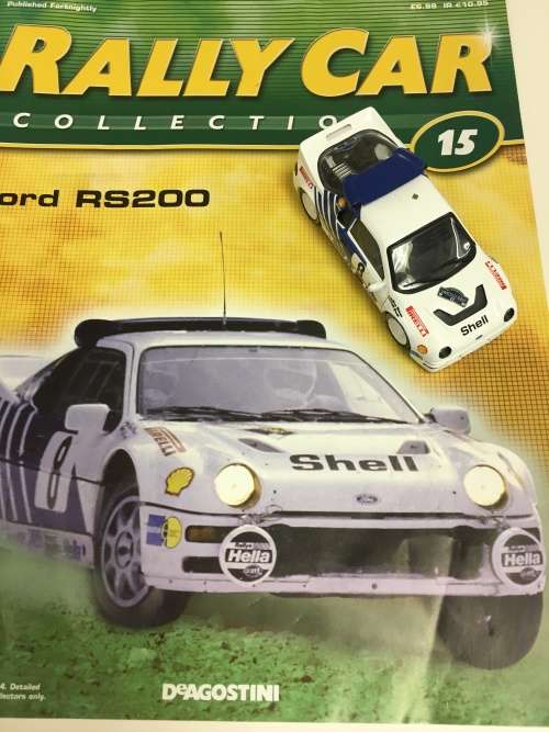Rally car collection no 15 Ford RS2000