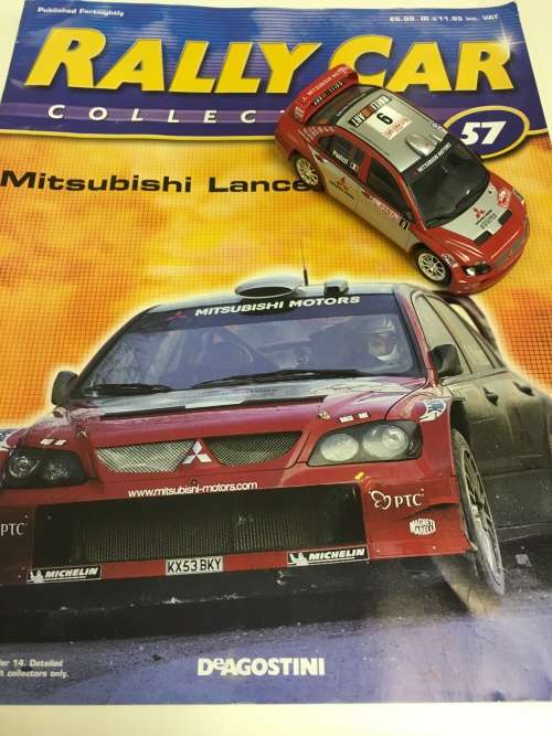 Rally car collection no 57 Mitsubishi Lancer