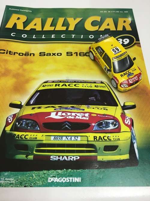 Rally car collection no 39 Citroen saxo