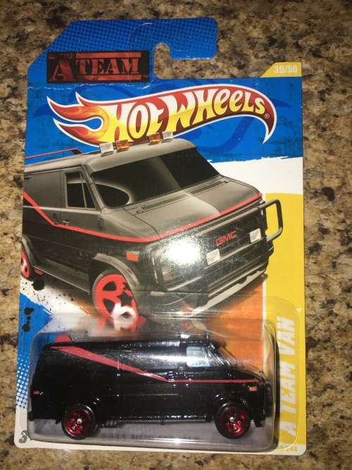 Hot Wheels A team long card