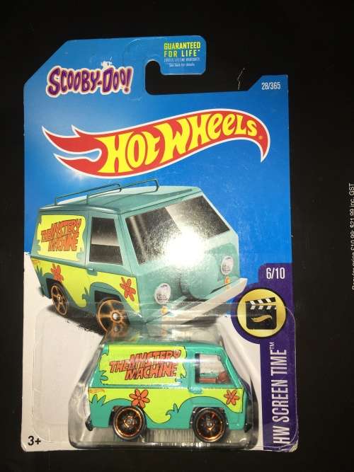 Hot Wheels Scooby-Doo long card