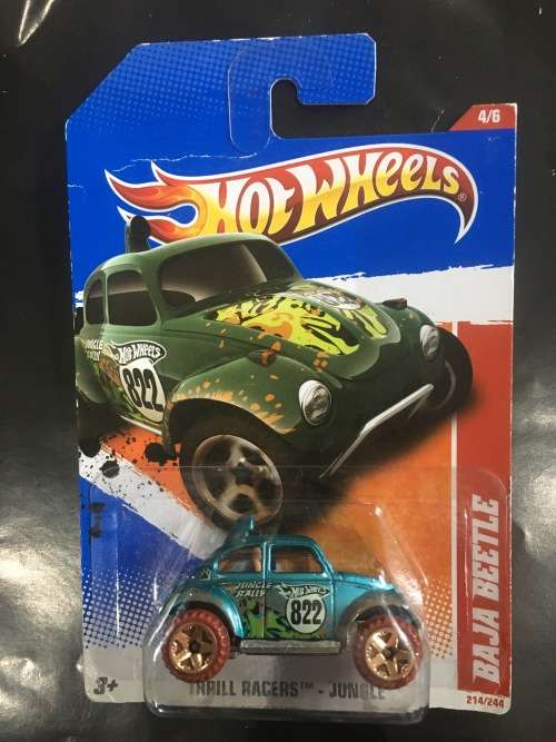 Hot Wheels Baja green