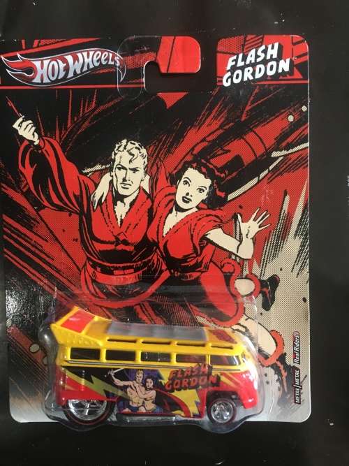 Hot Wheels Drag bus Flash Gordon