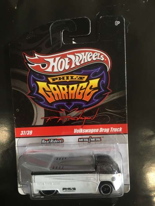 Hot Wheels Drag bus Phils garage