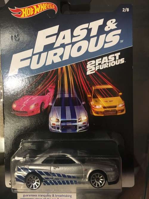 Hot Wheels Fast & Furious Nissan Skyline