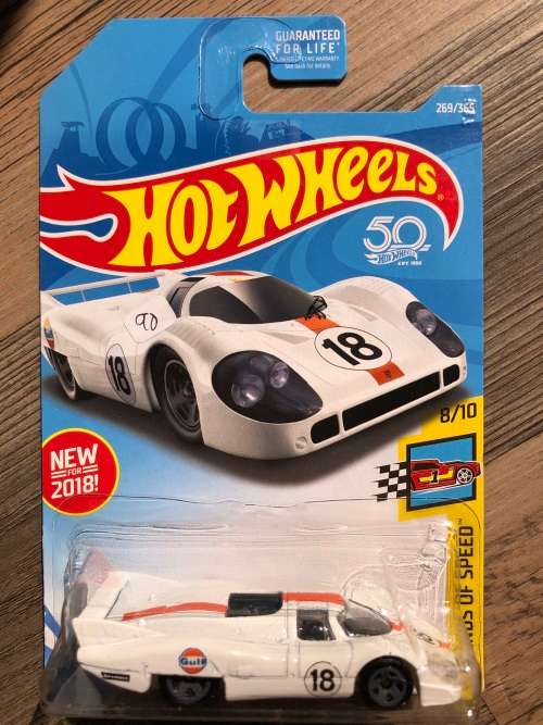 Hot wheels Porsche 917 long card