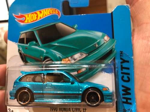 Hot wheels Honda Civic short card