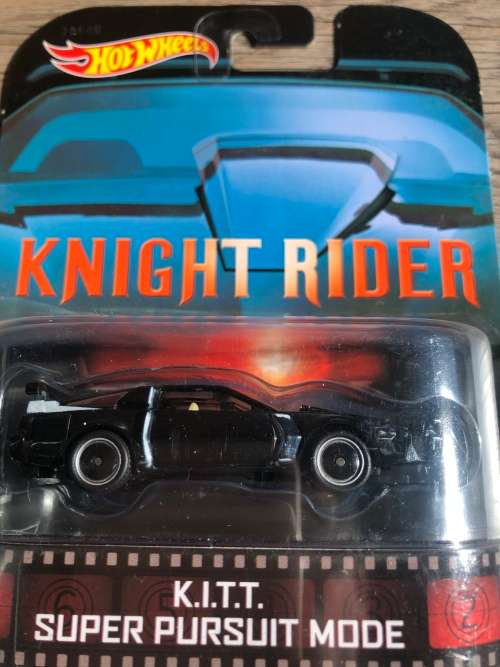 Hot Wheels Knight rider retro. Super pursuit mode