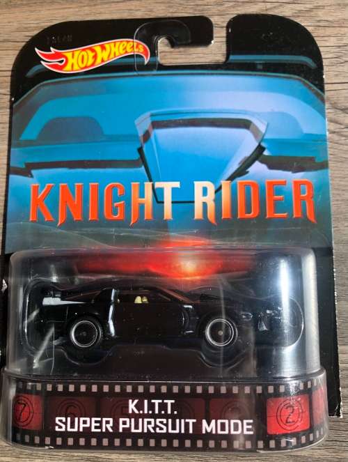 Hot Wheels Knight rider retro. Super pursuit mode