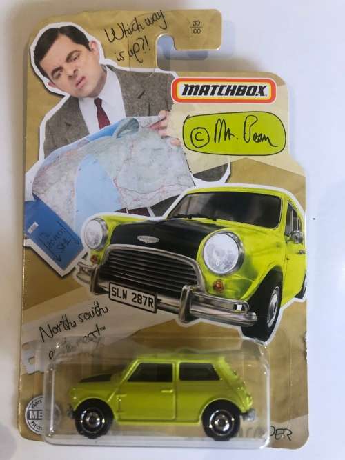 Matchbox Mr Bean Mini long card