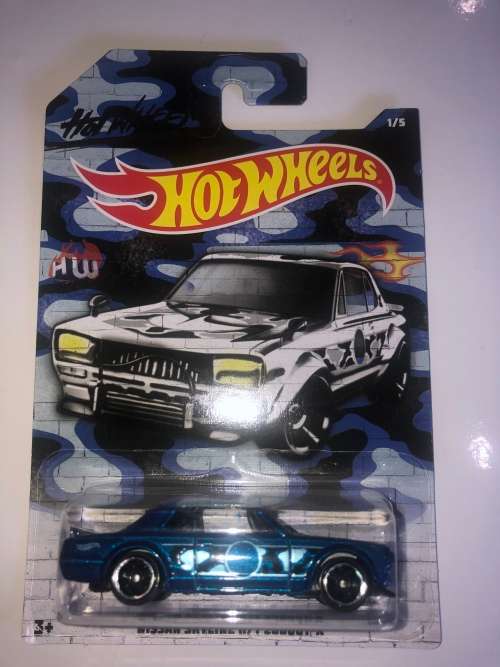 Hot Wheels Nissan Skyline long card