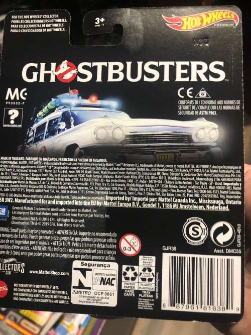 Hot Wheels Ghostbusters real riders